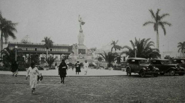 Trujillo: Plaza de Armas circa 1930