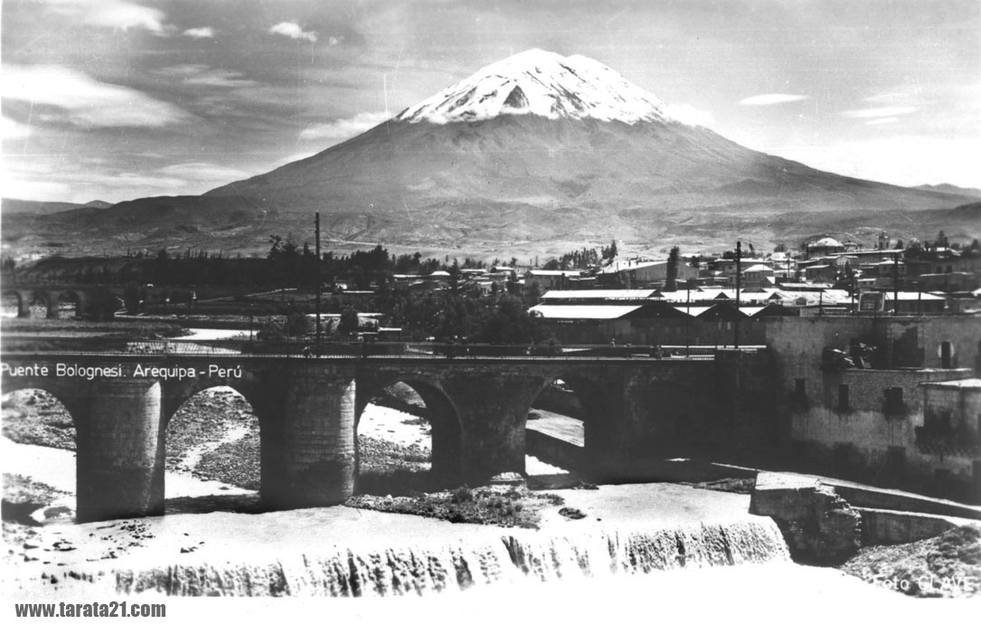 Arequipa: El Misti volcano circa 1930