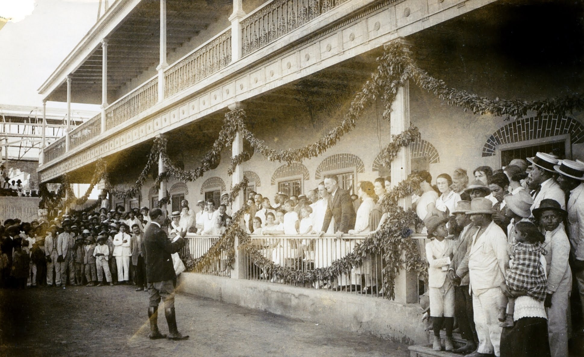 Hacienda public holiday circa 1930
