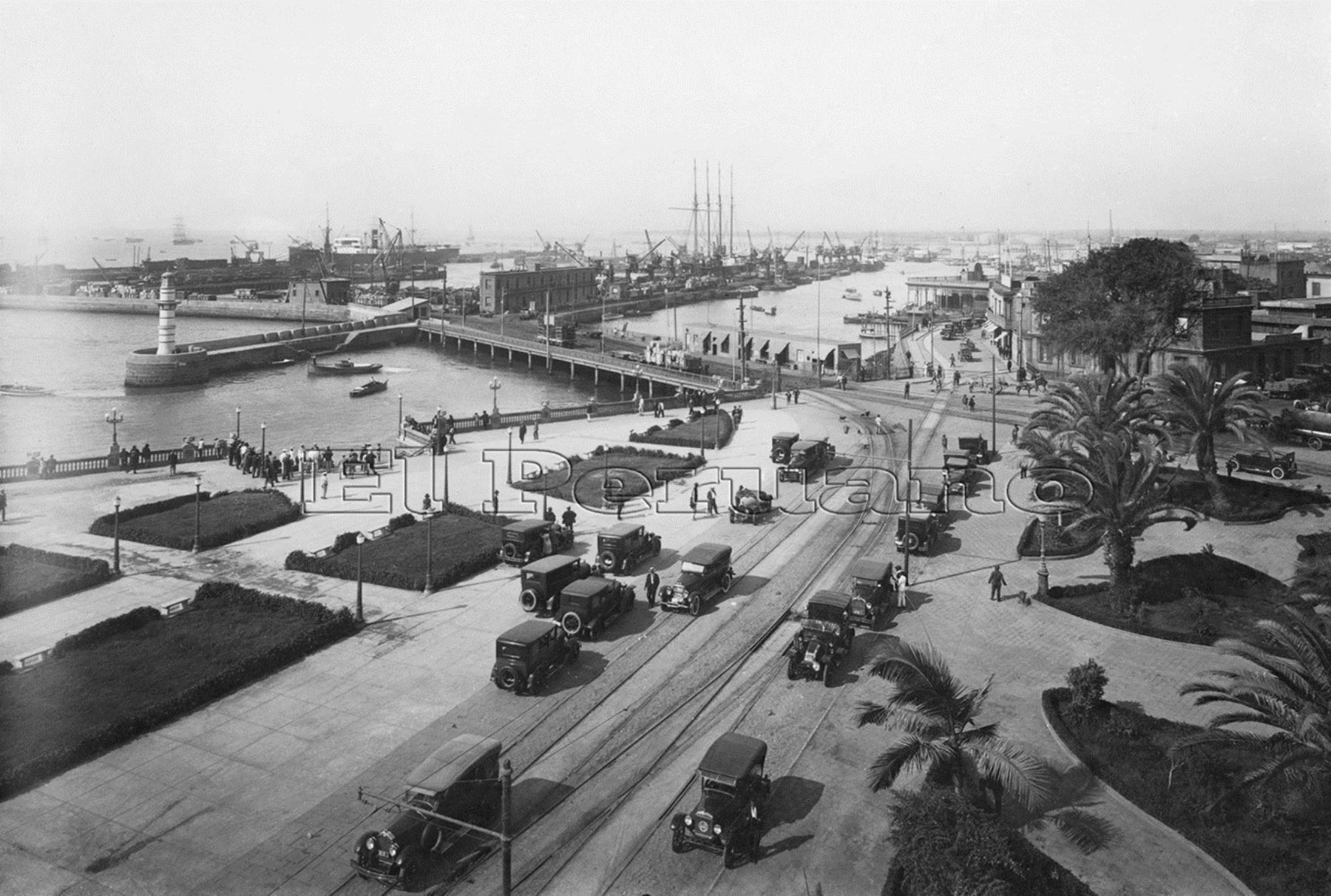 Callao port view circa 1930